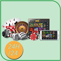 Jeux de casino en ligne accessibles 24 heures sur 24